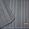 Bengal Cotton Grey Saree With Thread Buttas