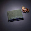 Bengal Cotton Sage Green Saree With Thread Buttas