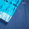 Mul Mul Cotton Dark Blue Printed Saree 04