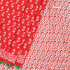 Mul Mul Cotton Red Printed Saree 10