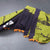 Mul Mul Cotton Mehandi Green Printed Saree