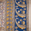 Kalamkari Cotton Cream Printed Saree 07