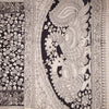 Kalamkari Cotton Black Printed Saree 02