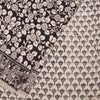 Kalamkari Cotton Black Printed Saree 02