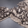 Kalamkari Cotton Black Printed Saree 03