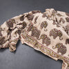 Kalamkari Cotton Cream Printed Saree 05