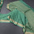 Semi Mysore Silk Pista Green Plain Saree And Zari Border