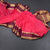 Semi Mysore Silk Fiery Rose Pink Plain Saree And Zari Border