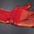 Semi Mysore Silk Red Plain Saree And Zari Border