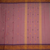 Chettinad Cotton Rose Pink Thread Work Saree