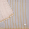 Semi Mysore Silk Mango Yellow Plain Saree And Zari Border