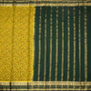 Semi Mysore Silk Lime Green Floral Printed Saree