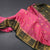 Semi Mysore Silk Fiery Rose Pink Saree With Zari Buttas