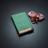 Semi Mysore Silk Pista Green Saree With Zari Buttas
