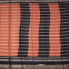 Semi Mysore Silk Peach Zari Stripes Saree