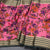 Semi Mysore Silk Taffy Pink Floral Printed Saree