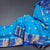 Semi Mysore Silk Azure Blue Zari Worked Saree 02
