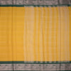 Semi Mysore Silk Mango Yellow Zari Stripes Saree 02