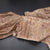 Semi Raw Silk Light Brown Floral Printed Saree 03