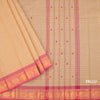 Chettinad Cotton Sandal Checked Saree