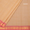 Chettinad Cotton Sandal Checked Saree