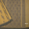 Chettinad Cotton Mustard Thread Embossed Saree