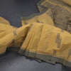 Chettinad Cotton Mustard Thread Embossed Saree