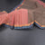 Chettinad Cotton Peach Thread Embossed Saree