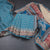 Chanderi Cotton Blue Printed Saree 03