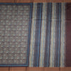 Chanderi Cotton Dark Brown Printed Saree
