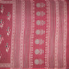 Chanderi Cotton Reddish Pink Printed Saree