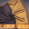 KTSR41974-5-Venkatagiri-Cotton-Dark-Brown-Zari-Worked-Saree-crush
