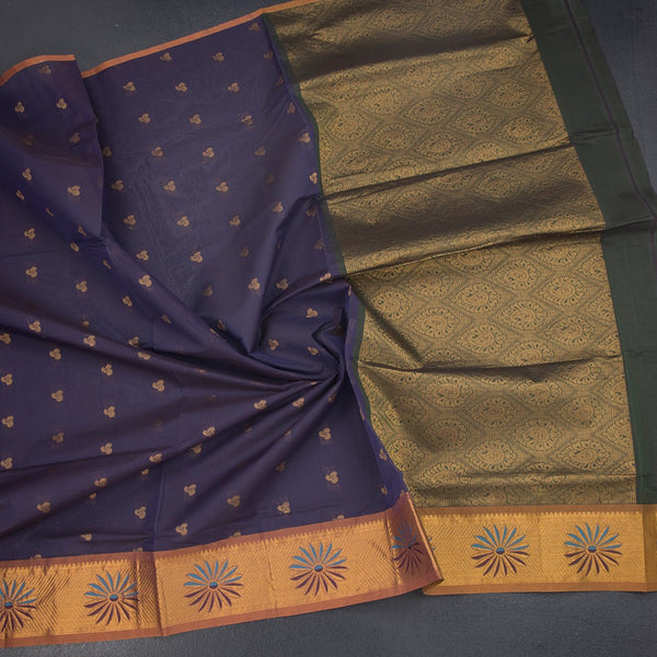 KTSR41975-5-Venkatagiri-Cotton-Dark-Purple-Zari-Worked-Saree-crush