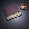 KTSR41987-1-Bengali-Cotton-Thulian-Pink-Saree-With-Thread-Buttas-fold