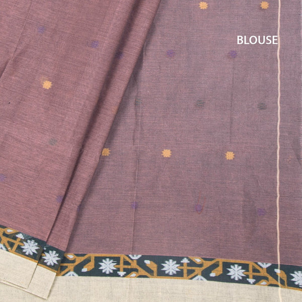KTSR41987-4-Bengali-Cotton-Thulian-Pink-Saree-With-Thread-Buttas-blouse