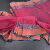 KTSR41988-Bengali-Cotton-Rose-Pink-Saree-With-Thread-Buttas-main