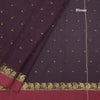 KTSR41993-4-Bengali-Cotton-Dark-Brown-Saree-With-Thread-Buttas-blouse