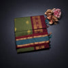 KTSR41999-1-Kalyani-Cotton-Olive-Green-Zari-Worked-Saree-fold
