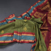 KTSR41999-Kalyani-Cotton-Olive-Green-Zari-Worked-Saree-main