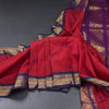 KTSR42003-Kalyani-Cotton-Red-Zari-Worked-Saree-main