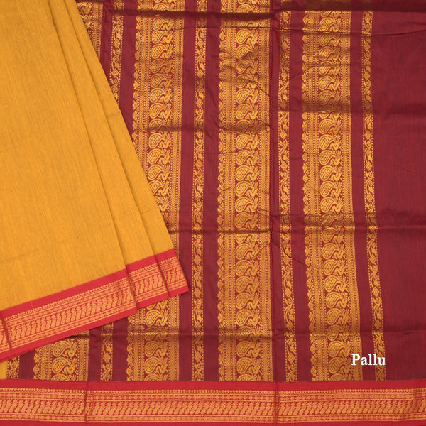 KTSR42010-3-Kalyani-Cotton-Yellow-Zari-Worked-Saree-02-pallu