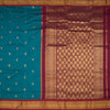 KTSR42012-2-Kalyani-Cotton-Peacock-Green-Zari-Worked-Saree-full-veiw