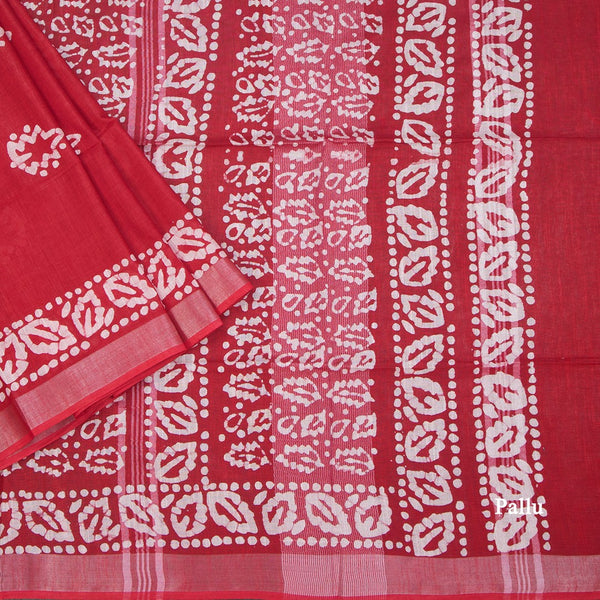 KTSR42021-3-Semi-Linen-Red-Shibori-Printed-Saree-pallu