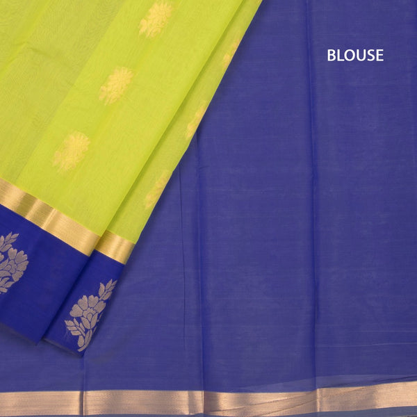 KTSR42027-4-Silk-Cotton-Lime-Green-Zari-Worked-Saree-02-blouse