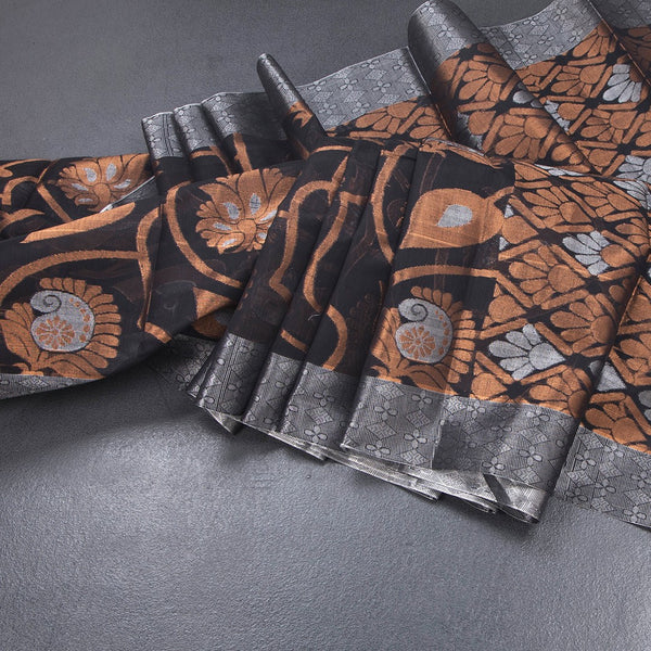 KTSR42035-Silk-Cotton-Black-Zari-Worked-Saree-main