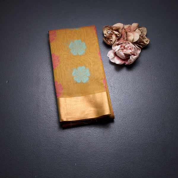 KTSR42036-1-Silk-Cotton-Golden-Brown-Zari-Worked-Saree-05-fold