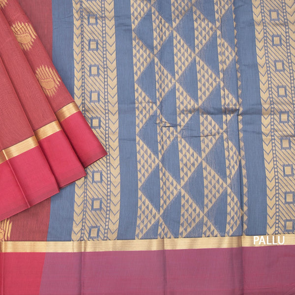 KTSR42037-3-Silk-Cotton-Light-Maroon-Zari-Worked-Saree-pallu