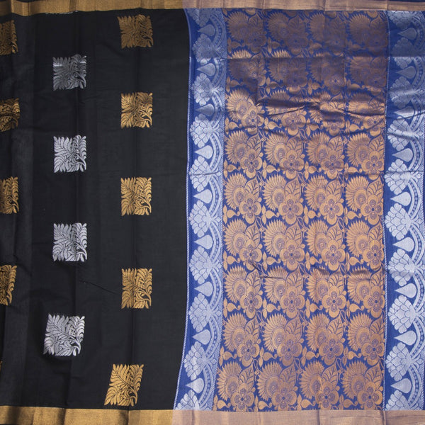 KTSR42040-2-Silk-Cotton-Black-Zari-Worked-Saree-02-full-veiw