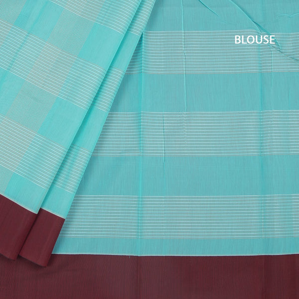 KTSR42045-4-Silk-Cotton-Turquoise-Blue-Thread-Work-Saree-blouse