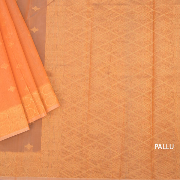 KTSR42052-3-Silk-Cotton-Orange-Zari-Worked-Saree-pallu